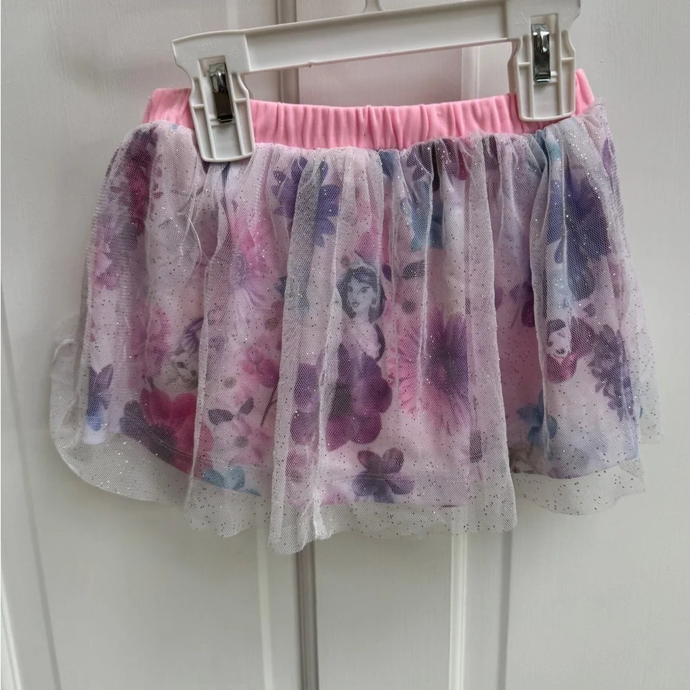 NWOT Disney Jumping Beans 3T Girls Princess Pink Jasmine Ariel Rapunzel Skirt